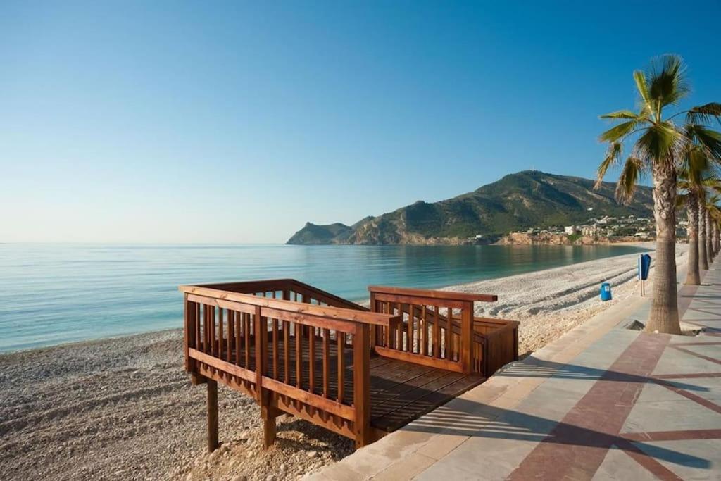 Soleado Apartamento Con Piscina Y Terraza Privada. El Albir Buitenkant foto